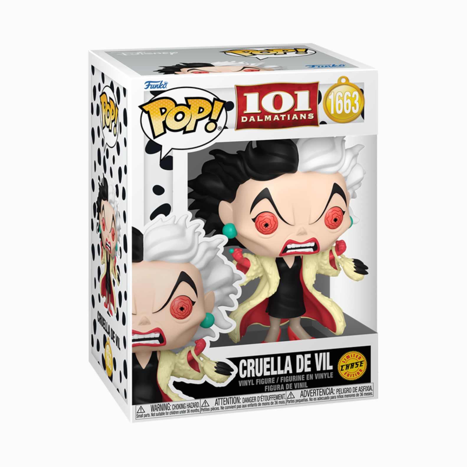 Funko Pop Cruella de Vil (Chase)