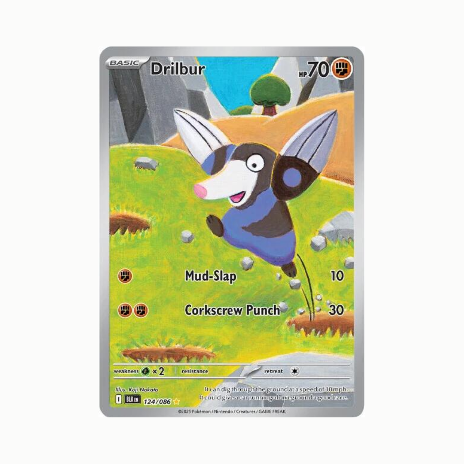 Drilbur (BLK 124/086) Inglés