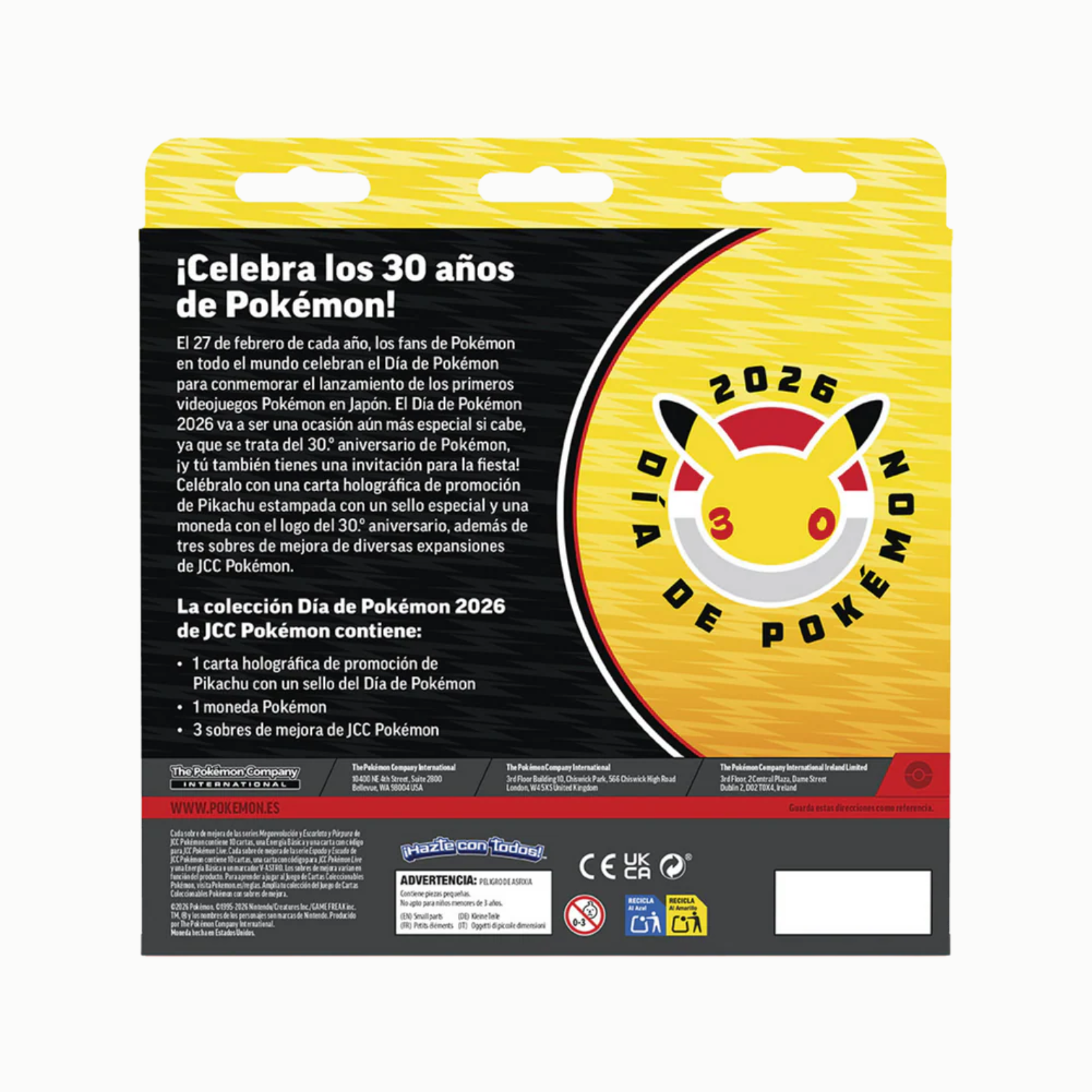 Caja de colección Pokemon Day 2026