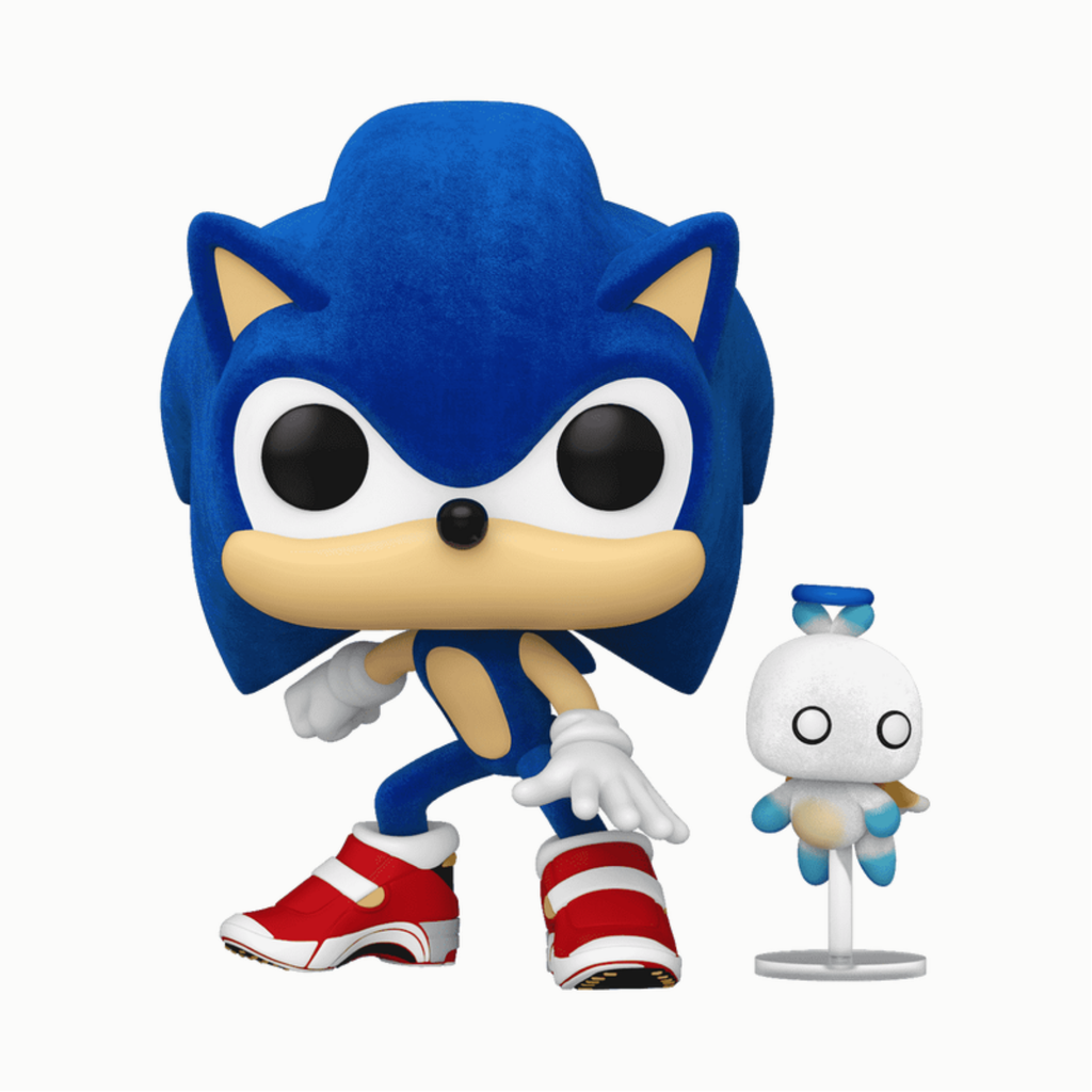 Funko Pop Sonic (Flocked)