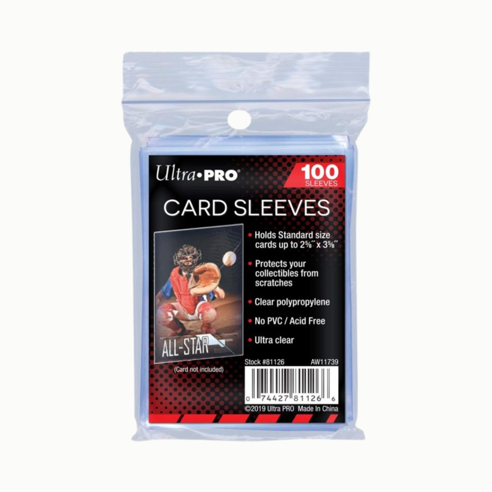 100 fundas estándar (Ultra Pro)