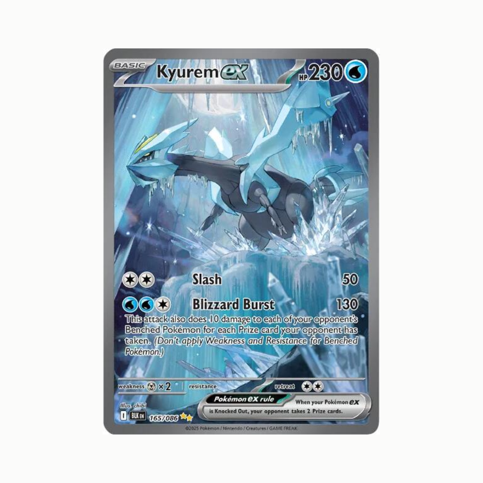 Kyurem ex (BLK 165/086) Inglés
