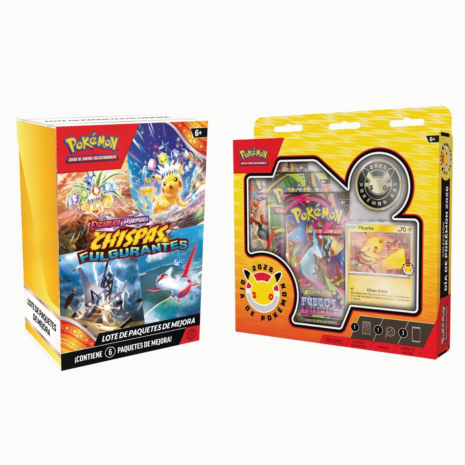 Booster Bundle Chispas Fulgurantes + Blister Pokemon Day