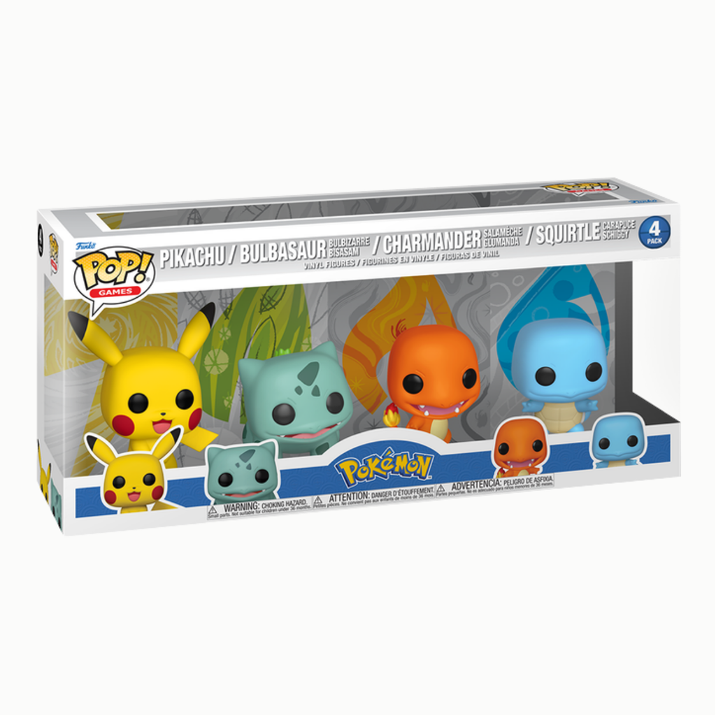 Funko Pop Pokemon pack-4