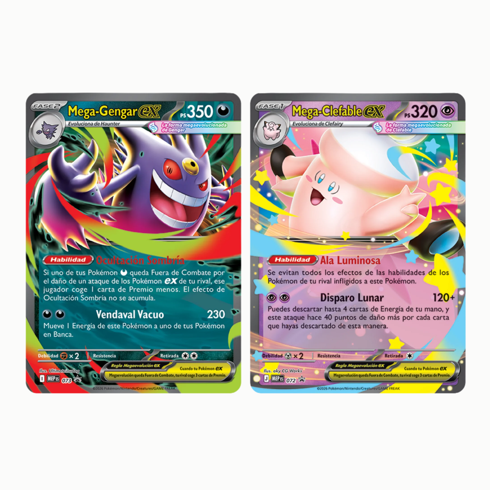 Lata Mega-Gengar o Mega-Clefable