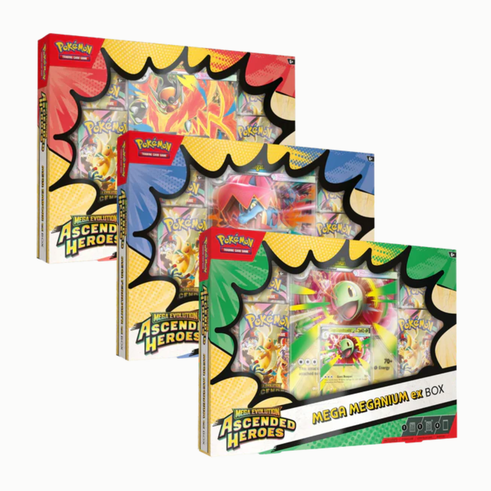Caja de Colección Mega EX Héroes Ascendentes