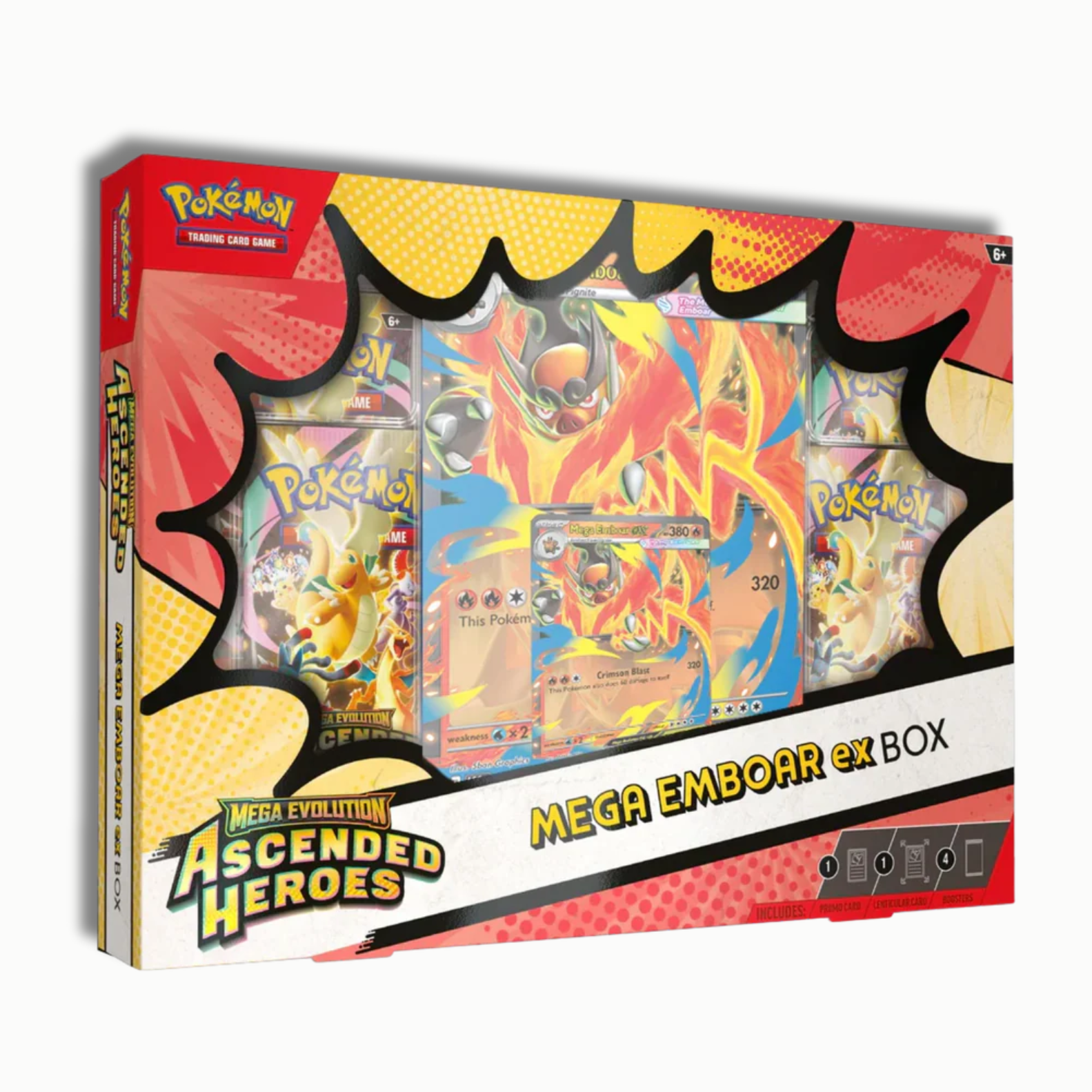 Caja de Colección Mega EX Héroes Ascendentes