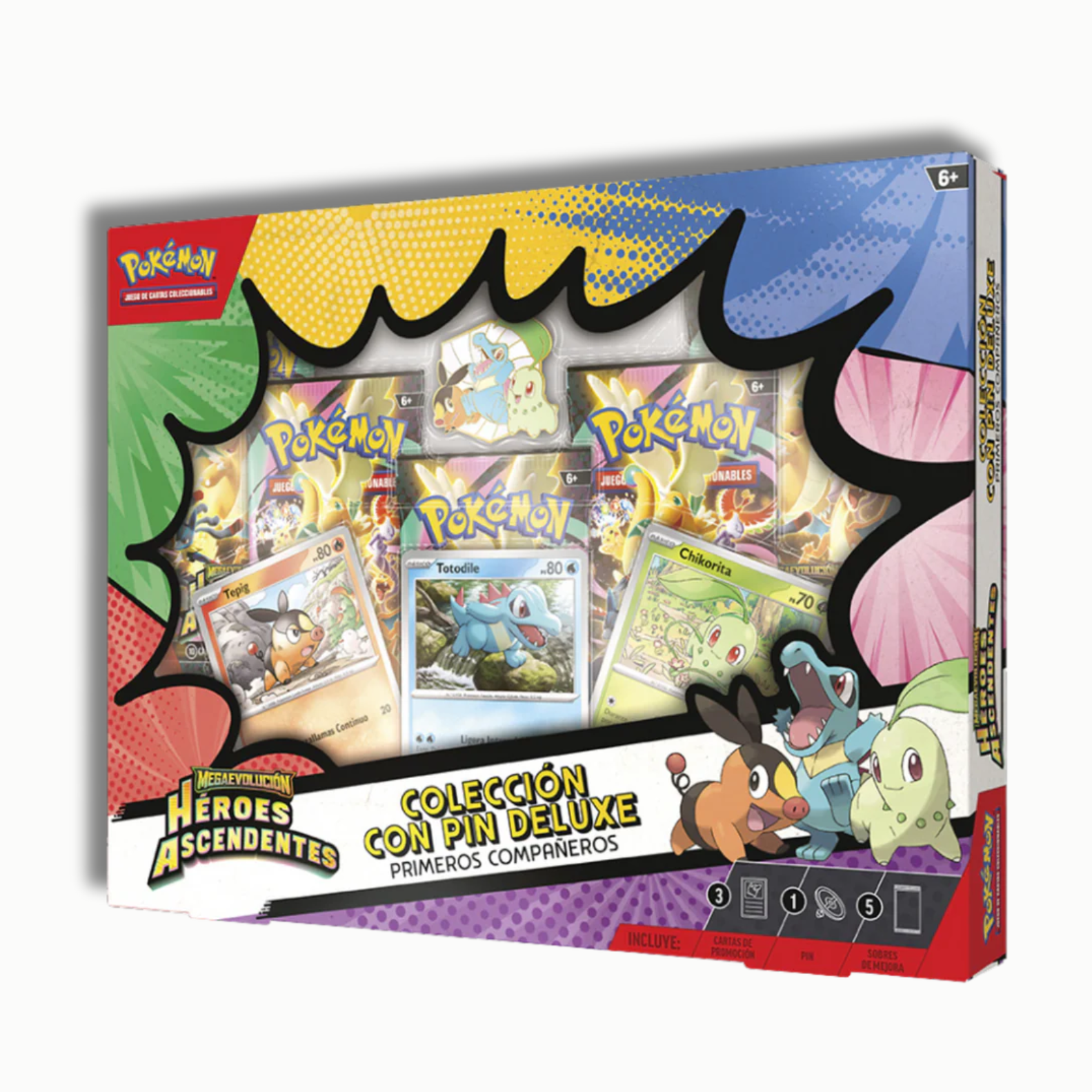 Caja de colección Pin deluxe Héroes Ascendentes