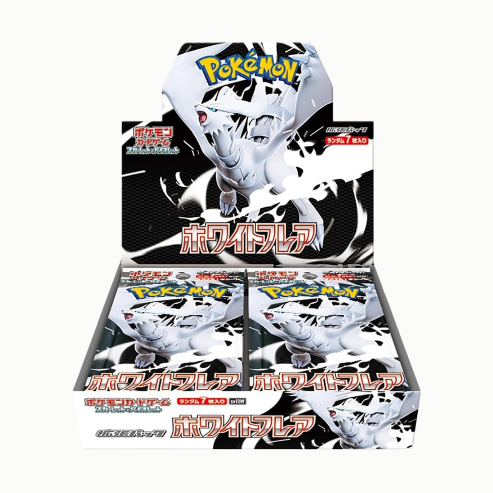 Booster Box White Flare JP