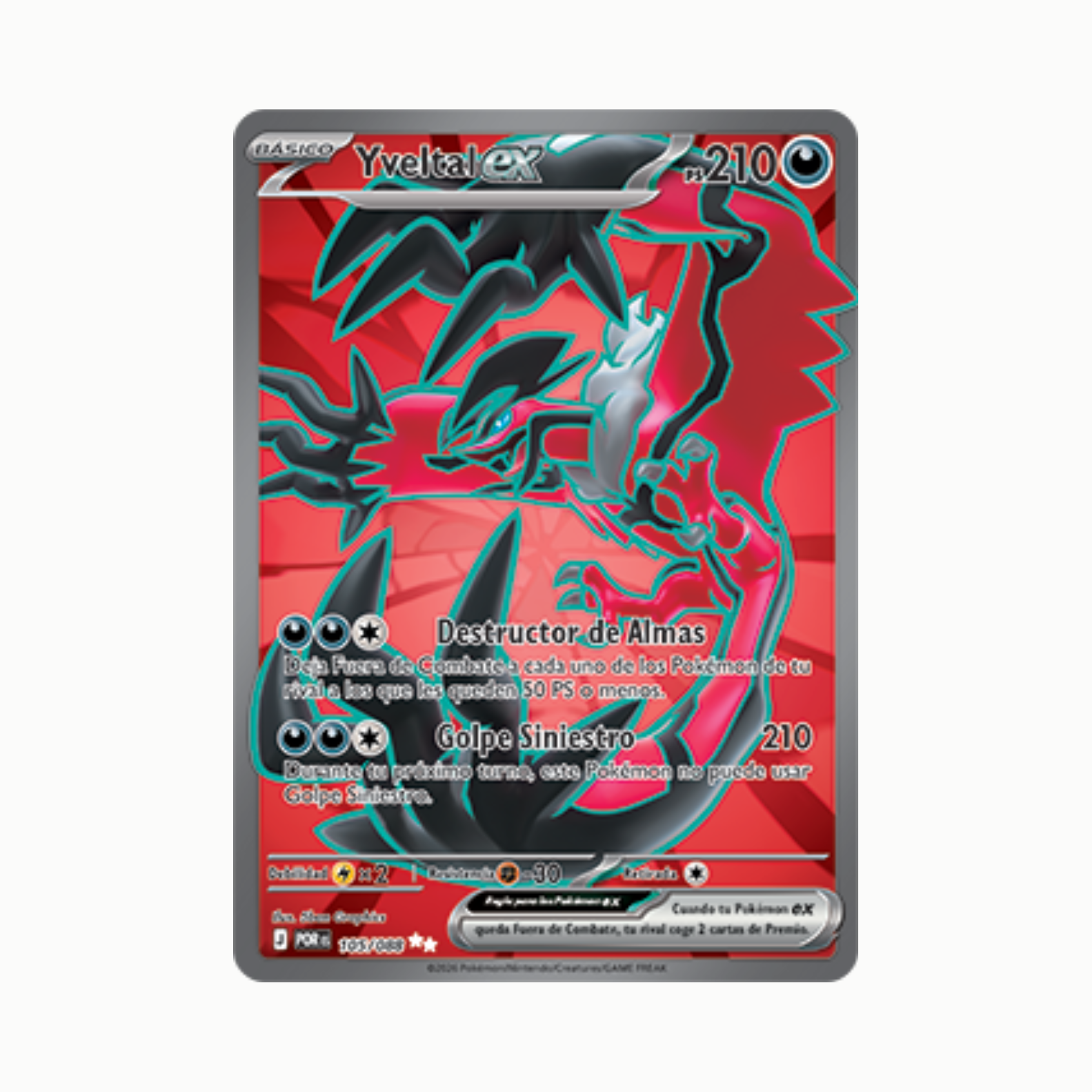 Yveltal ex (POR 105) Español