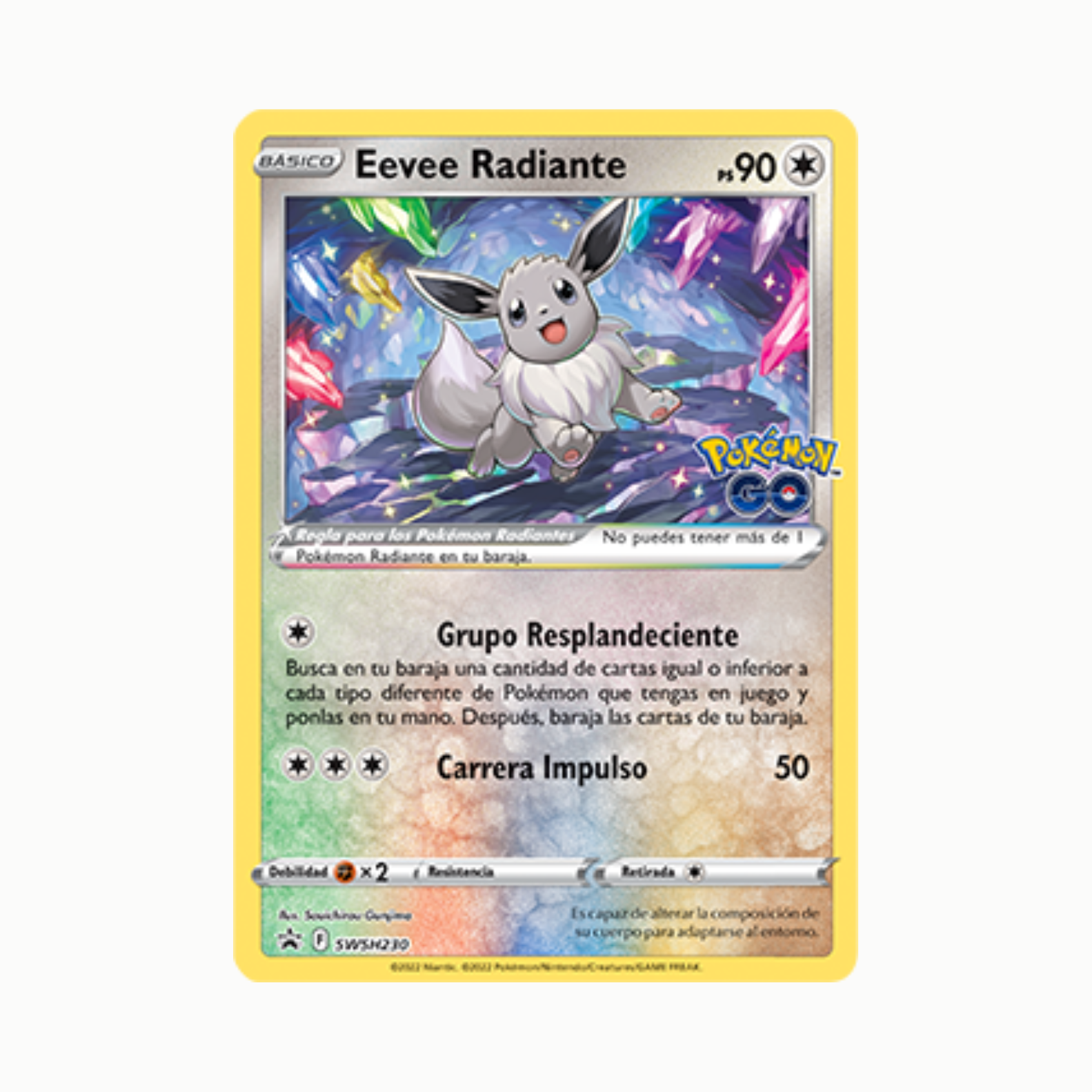 Radiant Eevee (SWSH 230) Español