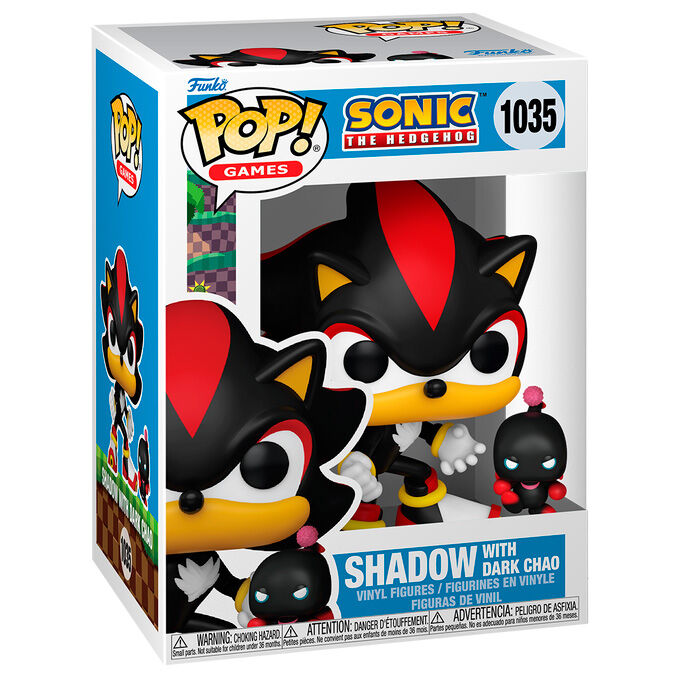 Funko Pop Shadow con Dark Chao