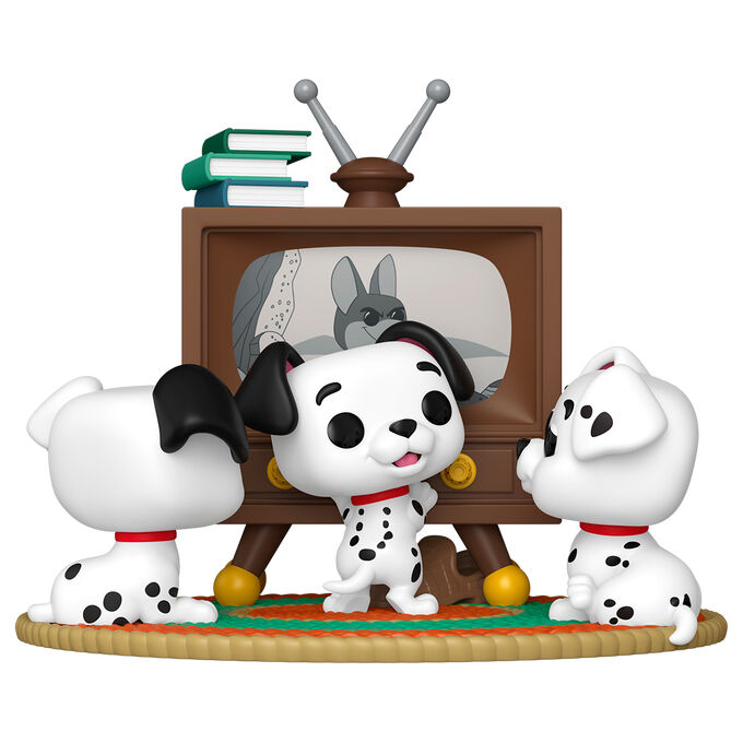 PREVENTA Funko Pop Rolly Patch & Lucky con TV - Imagen 2
